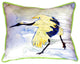 Betsy Drake Yellow Crane Small Indoor/Outdoor Pillow 11x14