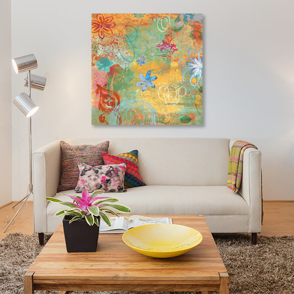 "New Utopia II" by Emily Dunn, Canvas Print, 37"x37"