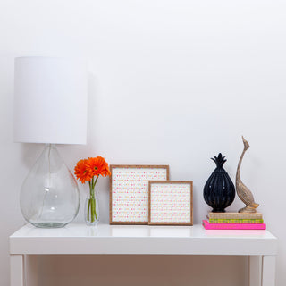 Laura Redburn Dot Dot Chevron Square Tray