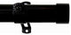 Cap 1.5" Curtain Rod 48-84", Black