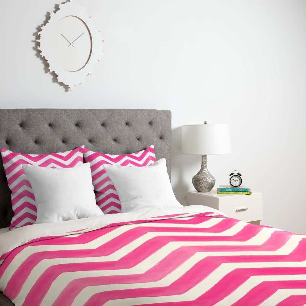 Deny Designs Rebecca Allen The Powder Room Duvet Cover - Lightweight
