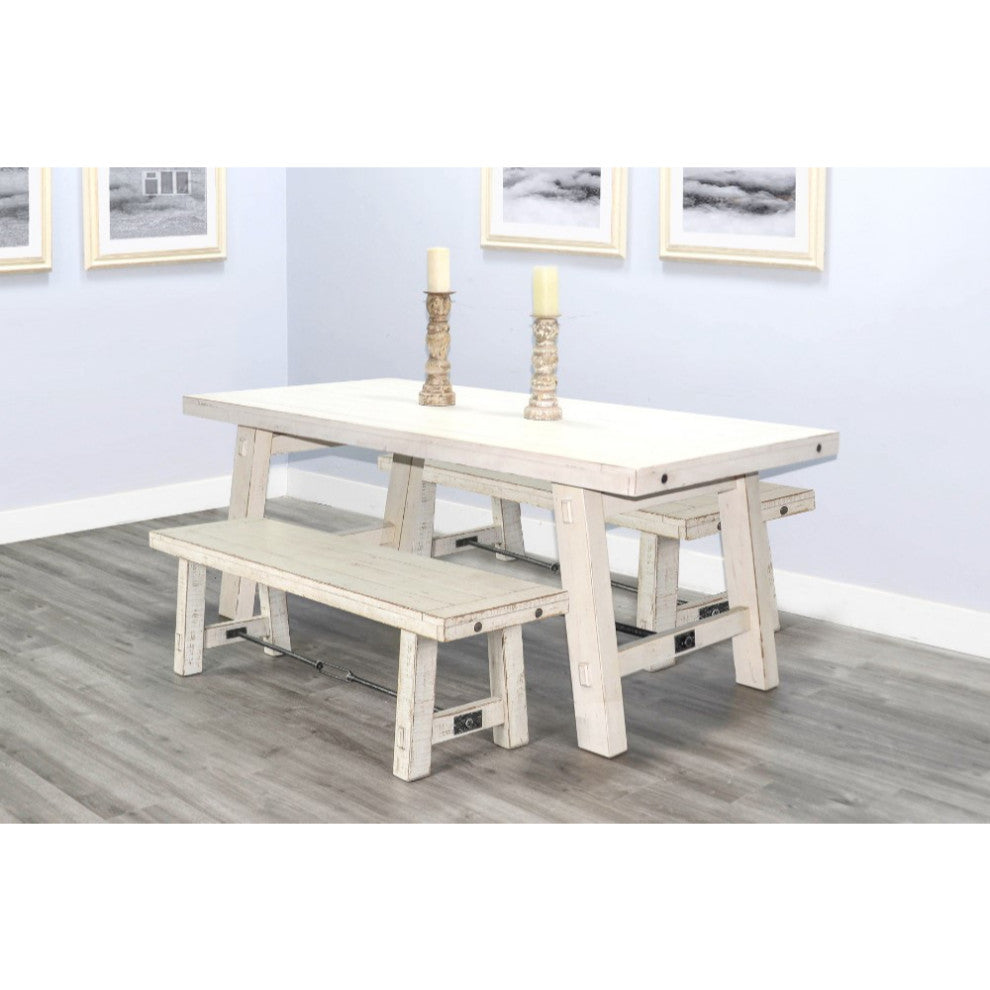 White Sand Dining Table