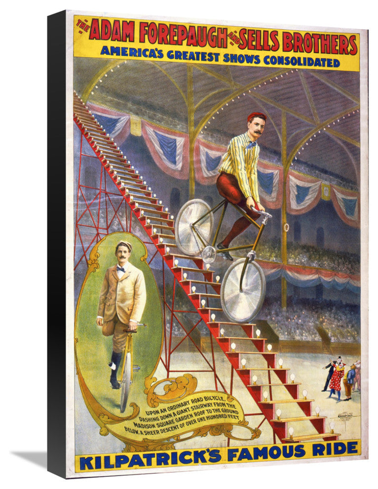 America's Greatest Shows Consolidated, Kilpatrick'S Famous Ride, 15x22