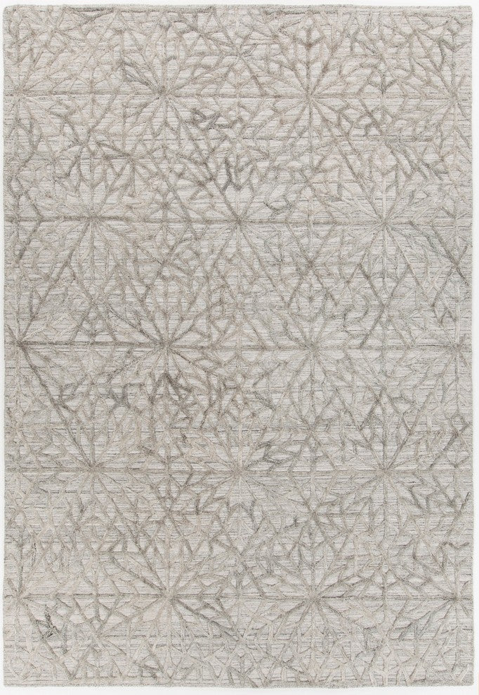 Nimah Area Rug, Silver, 5'x7'6"