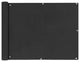 vidaXL Balcony Screen Oxford Fabric 35.4"x157.4" Anthracite