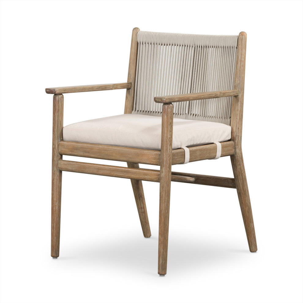 Rosen Outdoor Dining Armchair-Natural