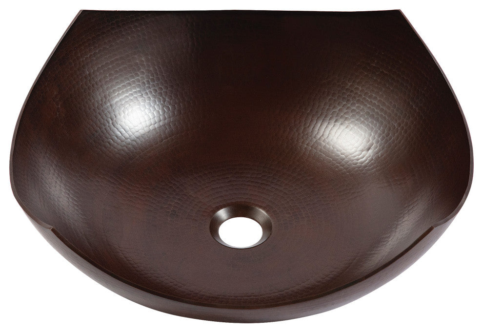 Lovelace 16.5" Vessel Bathroom Sink in Copper