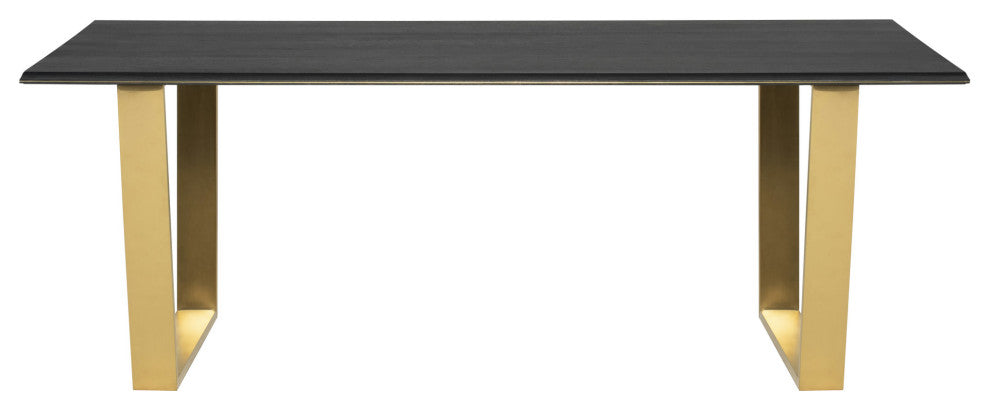 Linea Ebonized Wood Dining Table, HGSR830