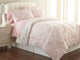 Enchantment Rose Micro Flannel Comforter Set, King