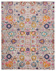 8 x 10 Gray and Pink Distressed Area Rug