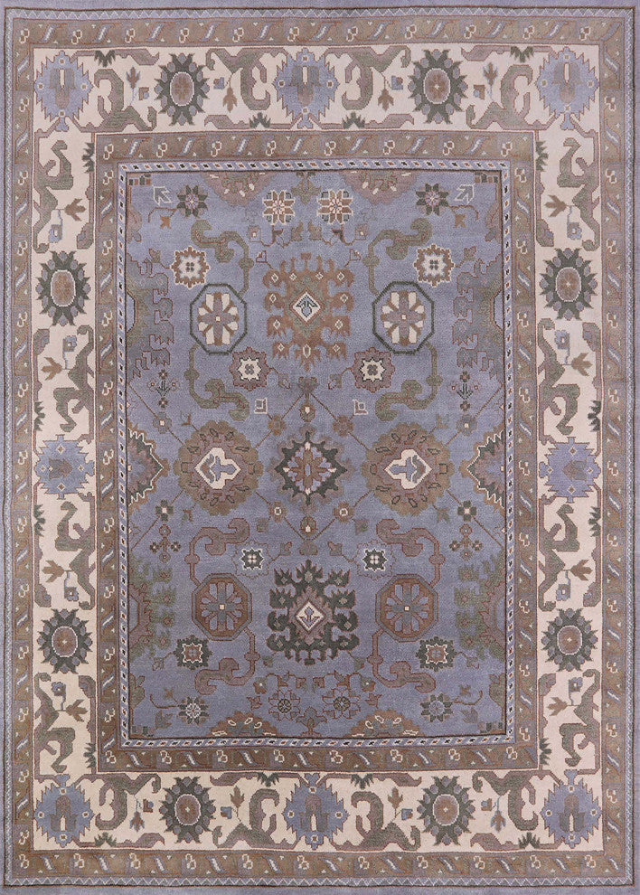 Ahgly Company Indoor Rectangle Mid-Century Modern Area Rugs, 7' x 9'