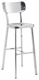 Polished Steel Bar Chair