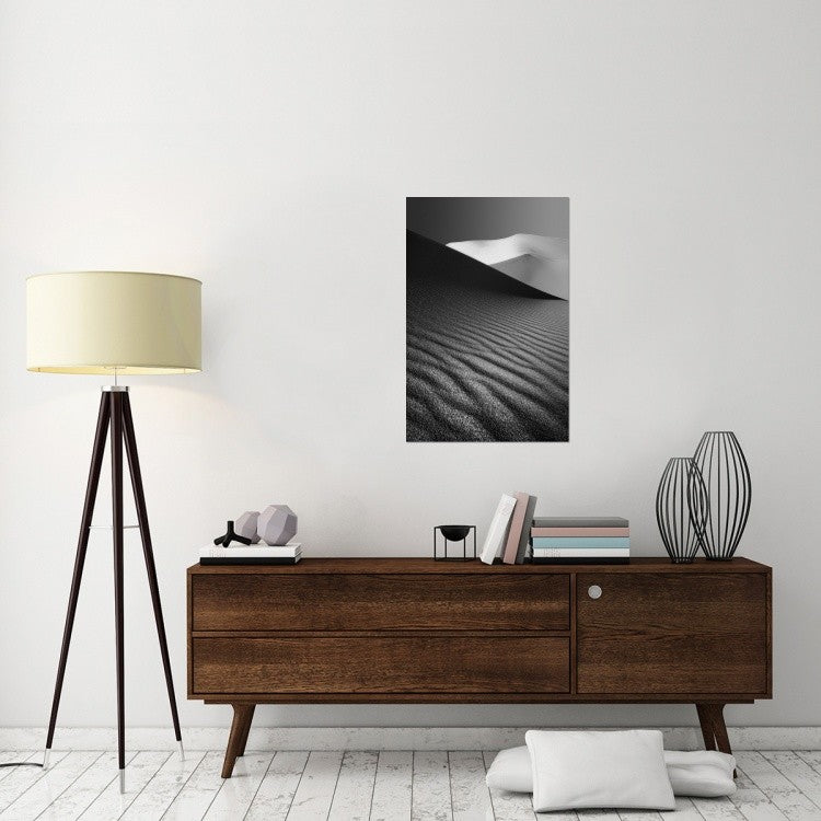 "An Ice Hill In Desert !" Stretched Canvas Giclee by Ali Barootkoob, 24x36"