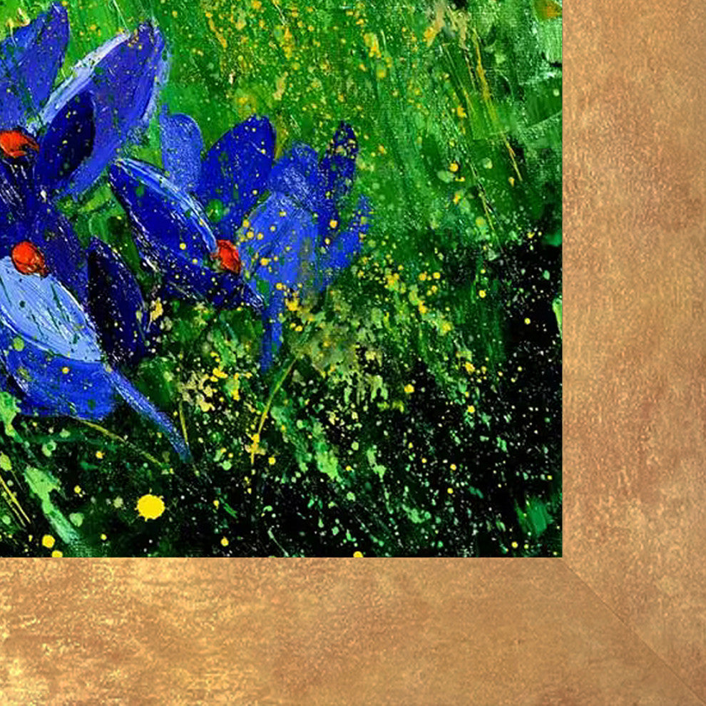 Crocusses, 20x24, Florentine Gold Frame 20"x24"