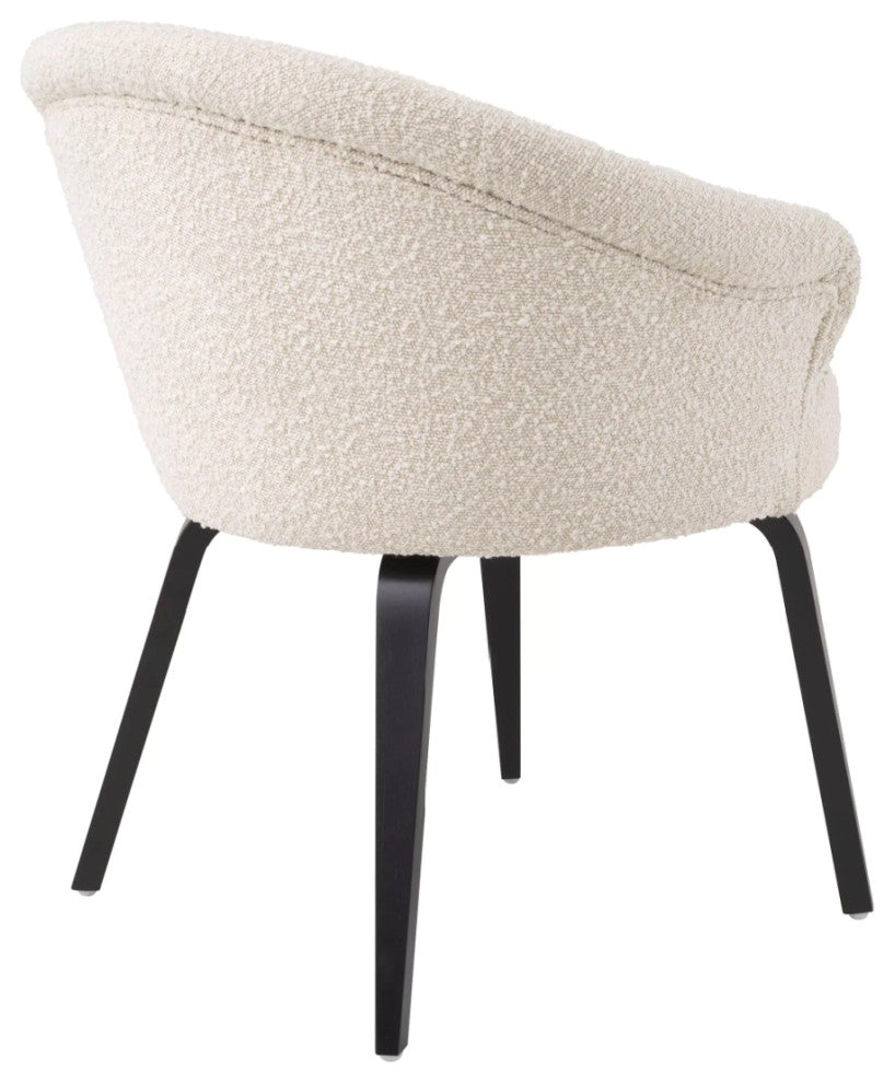 Modern Curved Dining Armchair | Eichholtz Moretti
