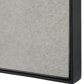 Uttermost 09898 Puzzle Piece 40" W x 60" H Rectangular Framed - Black