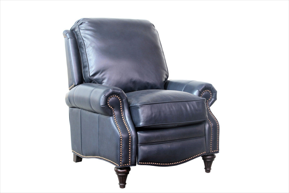Avery Recliner, Shoreham Blue