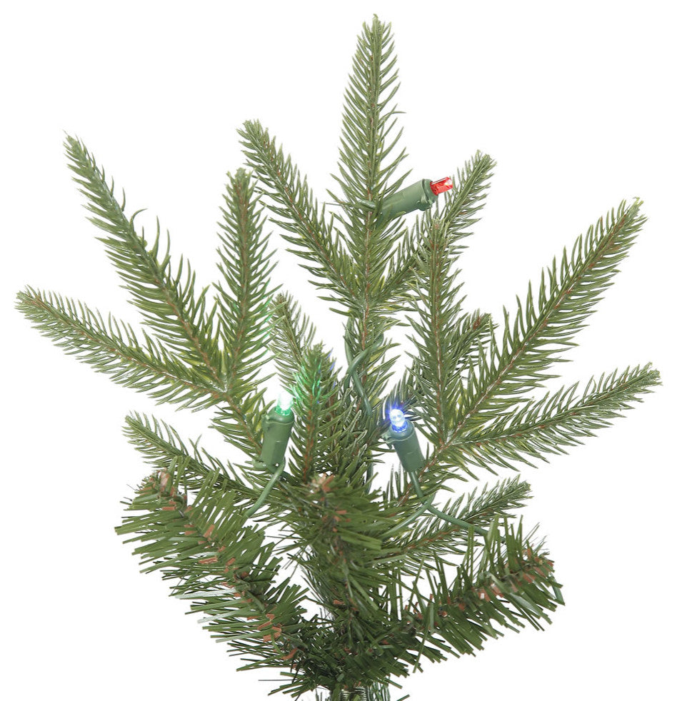 Bixley Fir Christmas Artificial Tree , Multi-color, 10'
