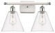 Innovations 516-2W-WPC-GBC-82-LED 2 Light Vanity Light, White, Polished Chrome