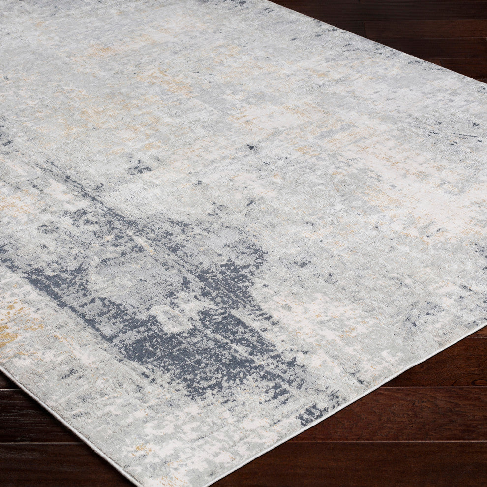 Uttermost Paoli Gray Abstract 5X7.5 Rug