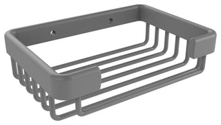 Soap Basket, Matte Gray