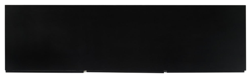 Safavieh Zadie 2 Shelf Rattan Sideboard, Black/Natural