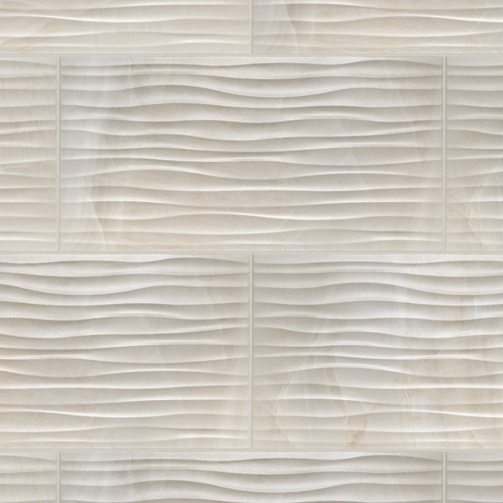 Deco Dubai Pearl Porcelain Wall Tile, Sample