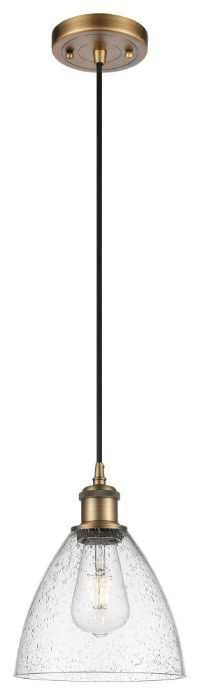 Innovations 516-1P-BB-GBD-754 1-Light Mini Pendant, Brushed Brass