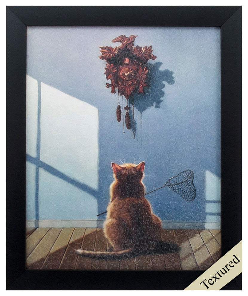 A Timely Lunch Non-Glass Framed Art