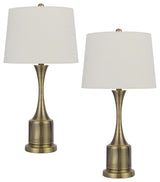 Toccoa Metal Table Lamp Set