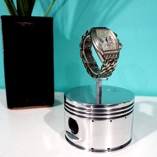 Airplane Engine Polished Piston Watch Display Stand