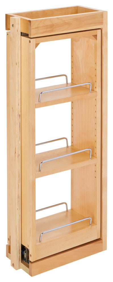 Wood Wall Filler Pull Out for 30" H New Kitchen Wall Cabinets, 6"W, 30"H