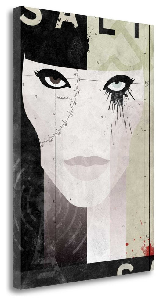 "Salt" By Hannes Beer, Giclee Print on Gallery Wrap Canvas, Ready to Hang