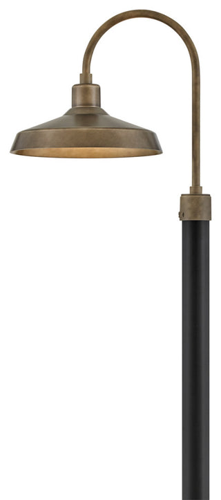 Hinkley Forge 16" Large Post Top/Pier Mount Lantern, Burnished Bronze