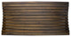 HomeRoots Compact Teak Floor Mat, Brown Finish