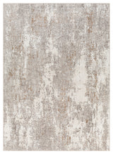 Allegro ALG-2304 Modern Light Gray 9'2"x12' Area Rug