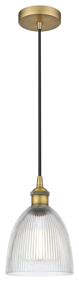 Innovations 616-1P-BB-G382-LED 1-Light Mini Pendant, Brushed Brass