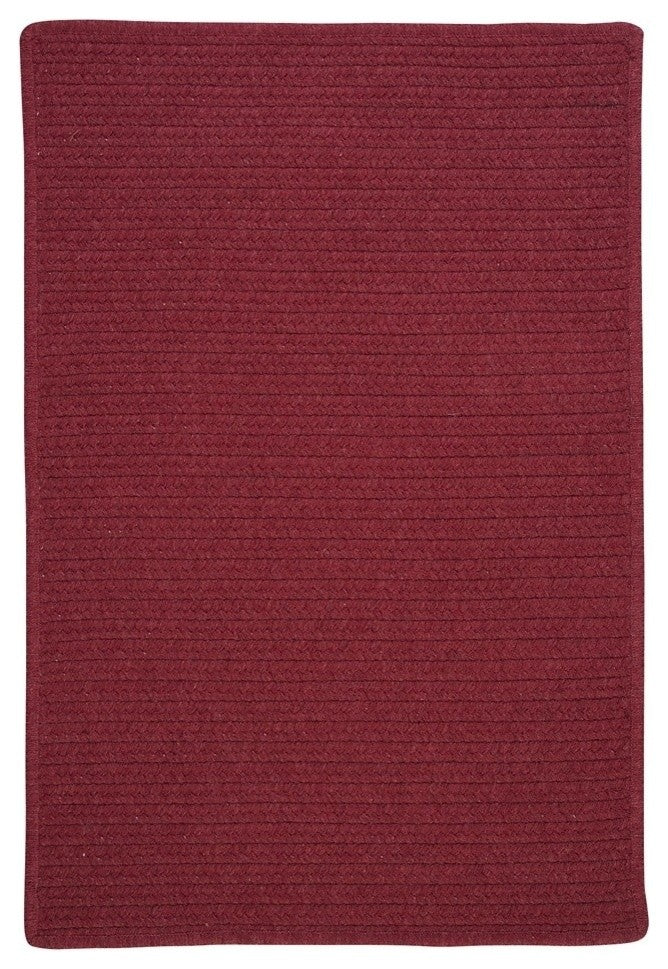 Colonial Mills Courtyard CY54 Cedar Traditional Area Rug, Rectangular 4'x6'