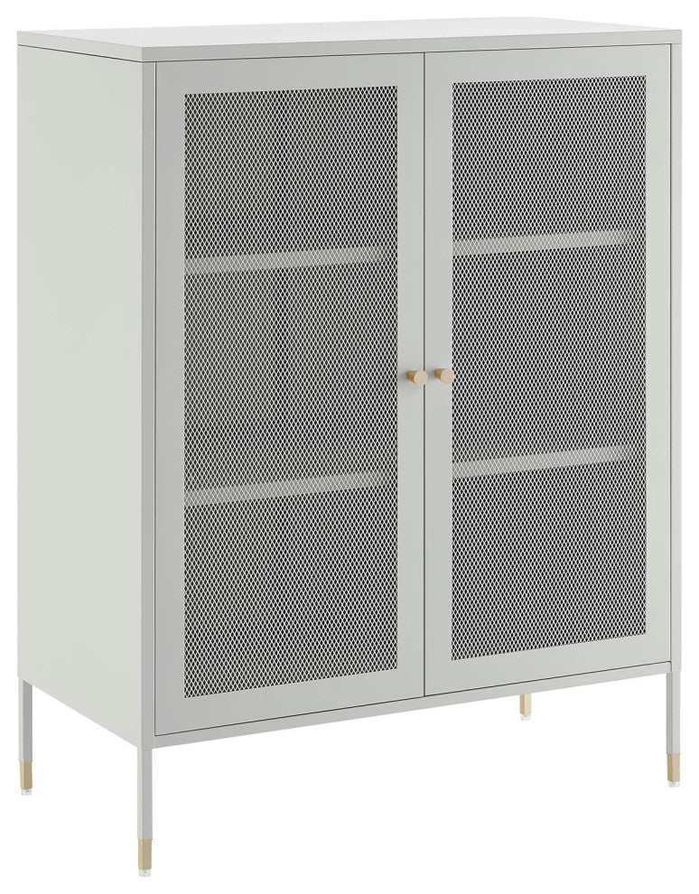 Covelo 32" Accent Cabinet - Light Gray