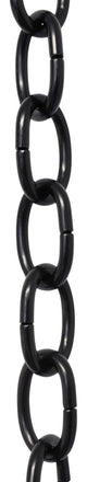 RCH Hardware Steel Standard Link Chandelier Chain, Various Finishes, Black, U25
