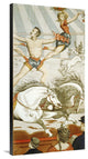 "Acrobats On Horseback 2 - 1870" Canvas by Hollywood Photo Archive, 21x40"