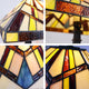 Vincent Mission Tiffany-Style Blackish Bronze 1 Light Table Lamp 12" Wide
