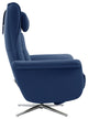 Aspen battery powered recliner navy blue