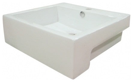 Fauceture Vessel Sink, White