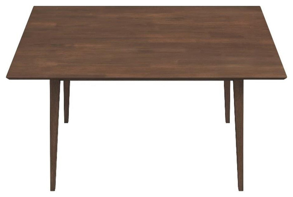 Verona Modern Style Solid Wood Walnut Rectangular Kitchen&Dining Room Table