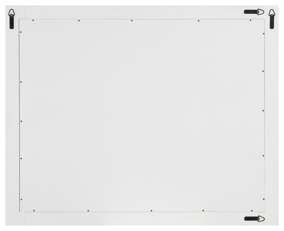 Monad Mirror, White, 44" Wide