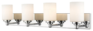 Z-Lite 485-4V Soledad 4 Light 32"W Vanity Light - Chrome