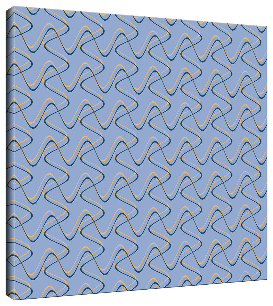 Geometric Study XVIII Canvas Wall Art, Single Panel