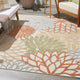 Nourison Aloha 3'6" x 5'6" Ivory Multicolor Outdoor Rug