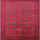 Ahgly Company Indoor Square Mid-Century Modern Area Rugs, 5' Square